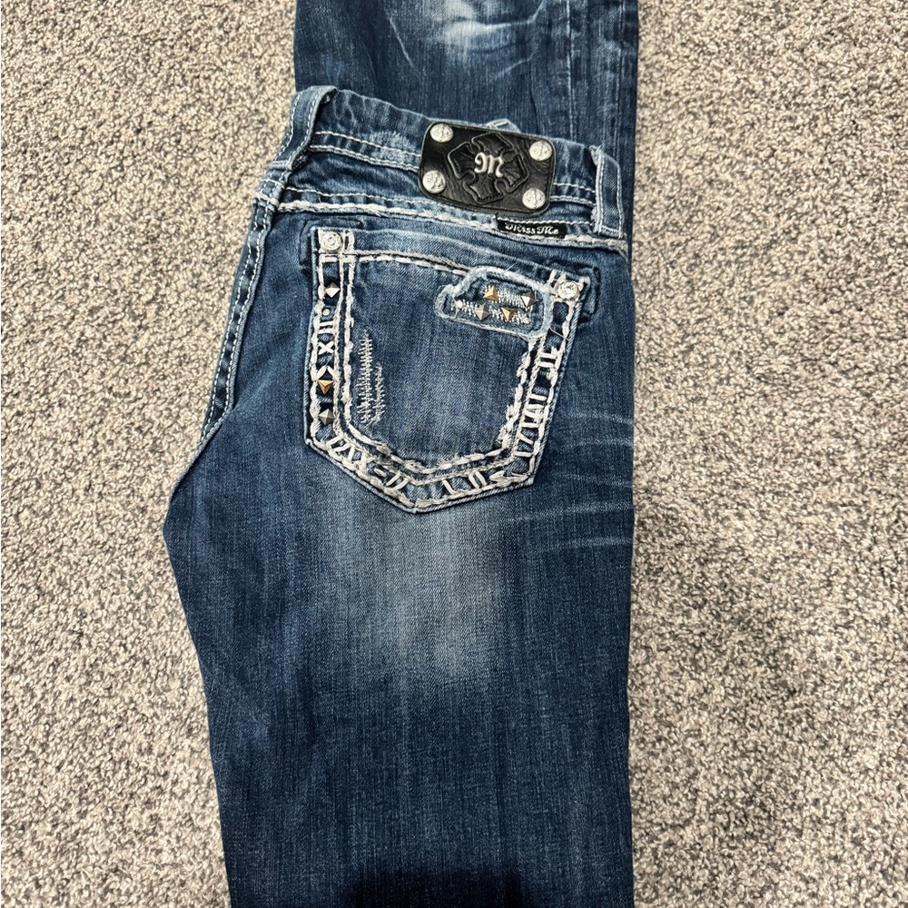 Miss Me Blue Boot Cut Jeans